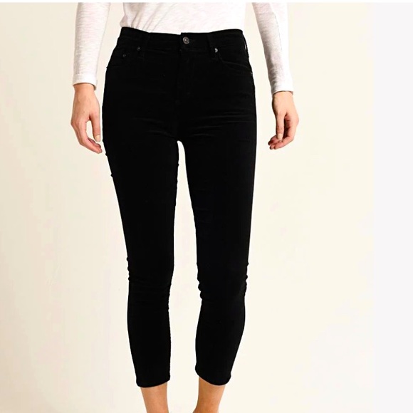 Velvet Citizens of Humanity Jeans Rocket Crop High Rise Skinny - Picture 1 of 3